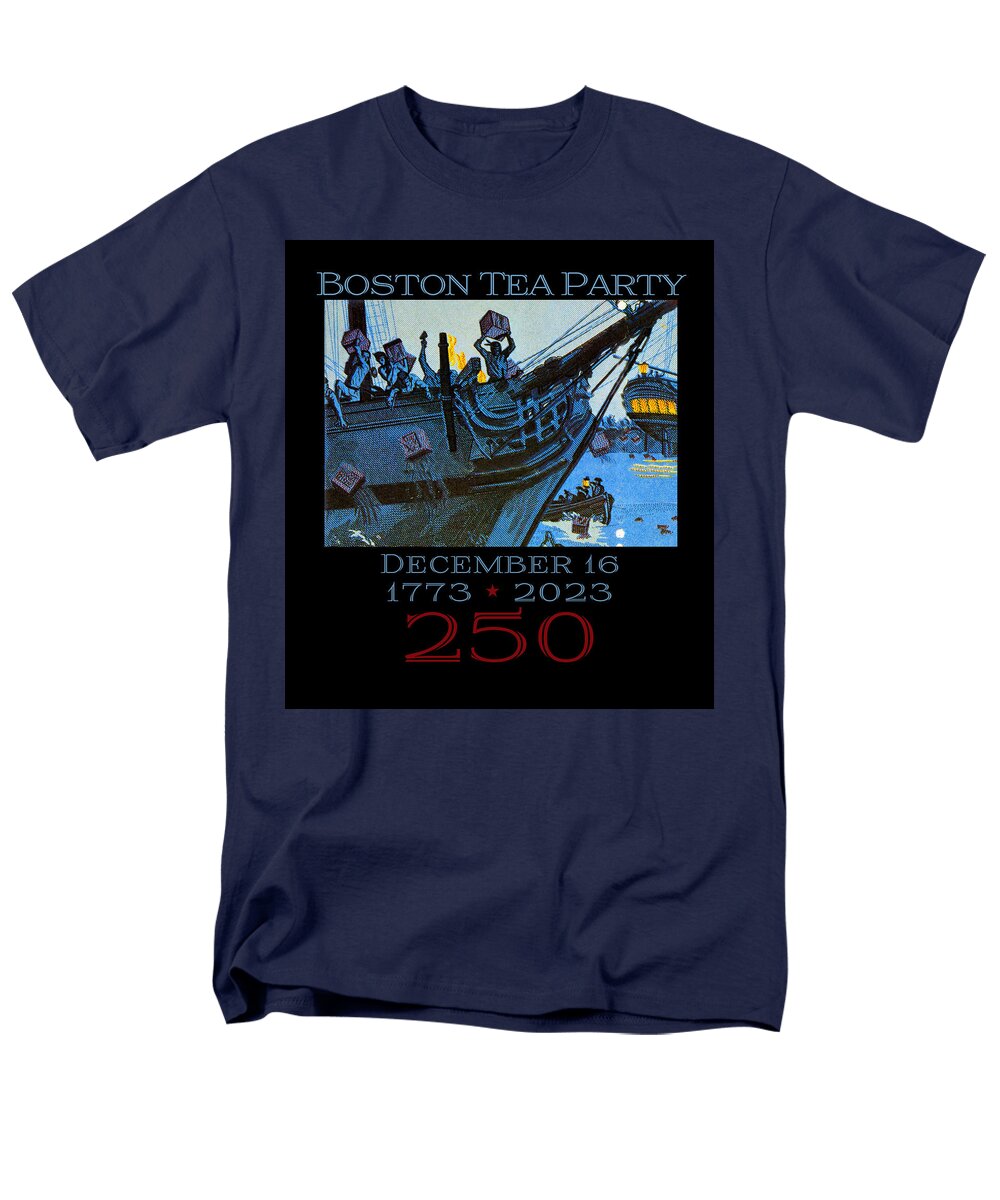 Boston Tea Party 250 1 - Men's T-Shirt  (Regular Fit)