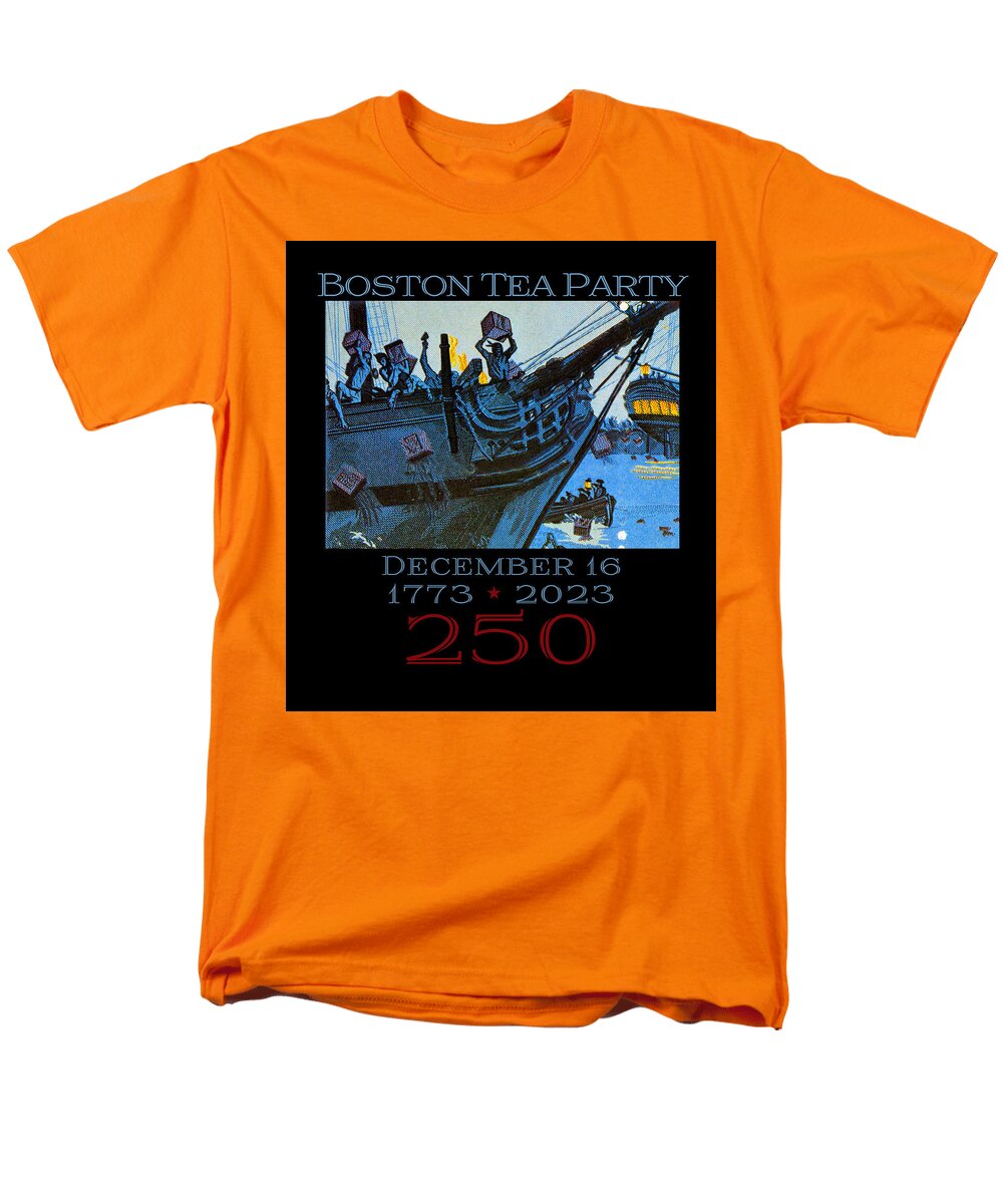 Boston Tea Party 250 1 - Men's T-Shirt  (Regular Fit)
