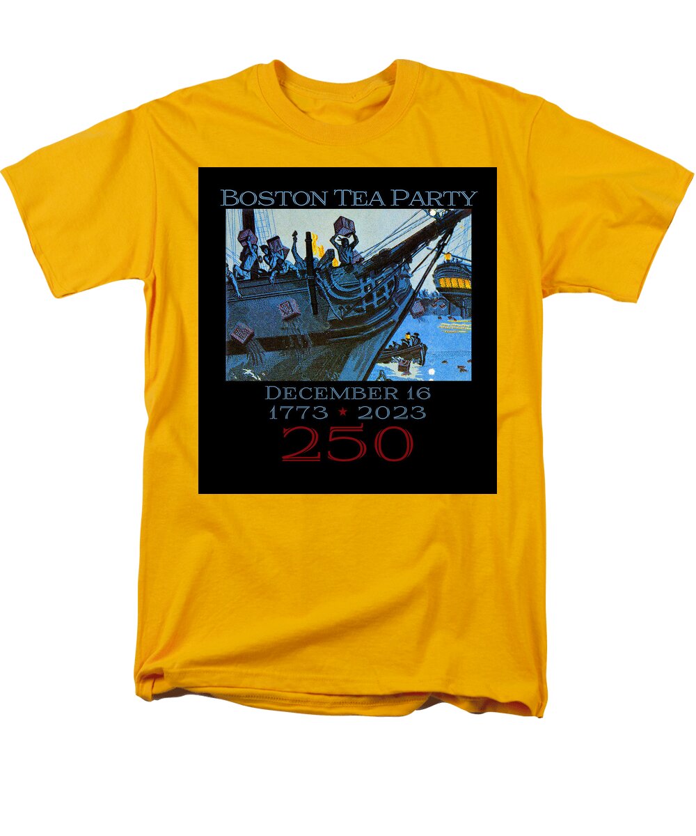 Boston Tea Party 250 1 - Men's T-Shirt  (Regular Fit)