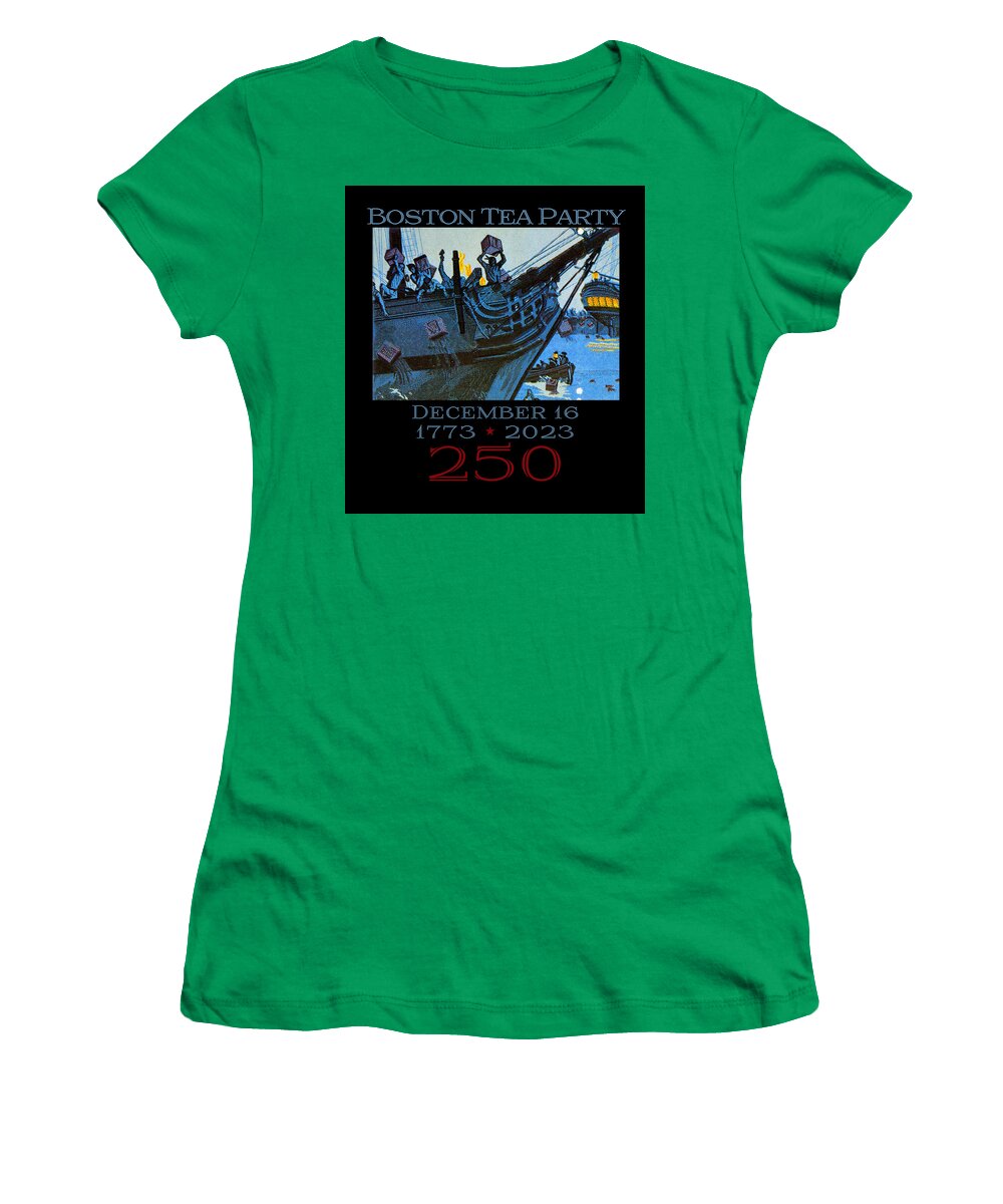 Boston Tea Party 250 1 - Women's T-Shirt