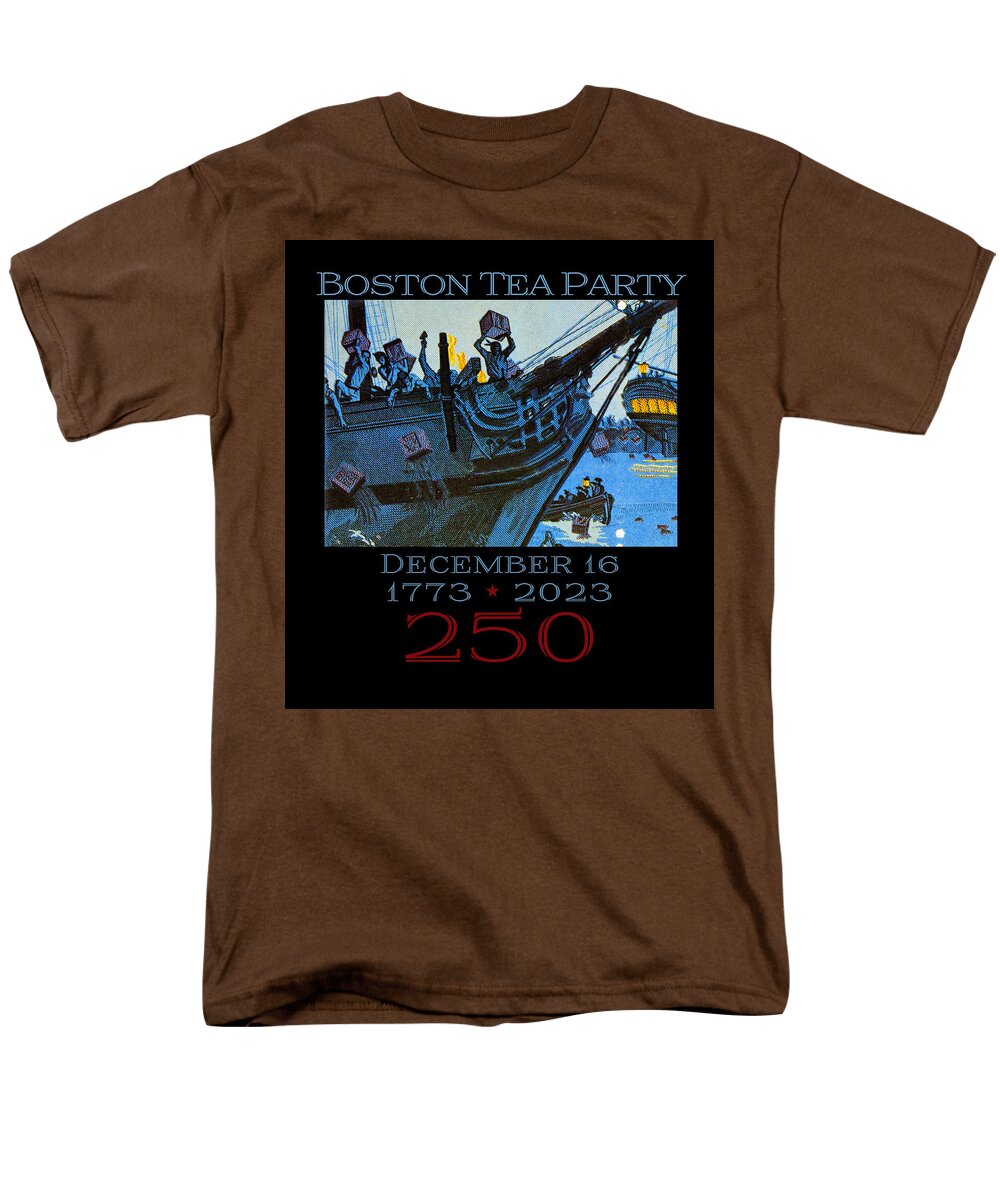 Boston Tea Party 250 1 - Men's T-Shirt  (Regular Fit)