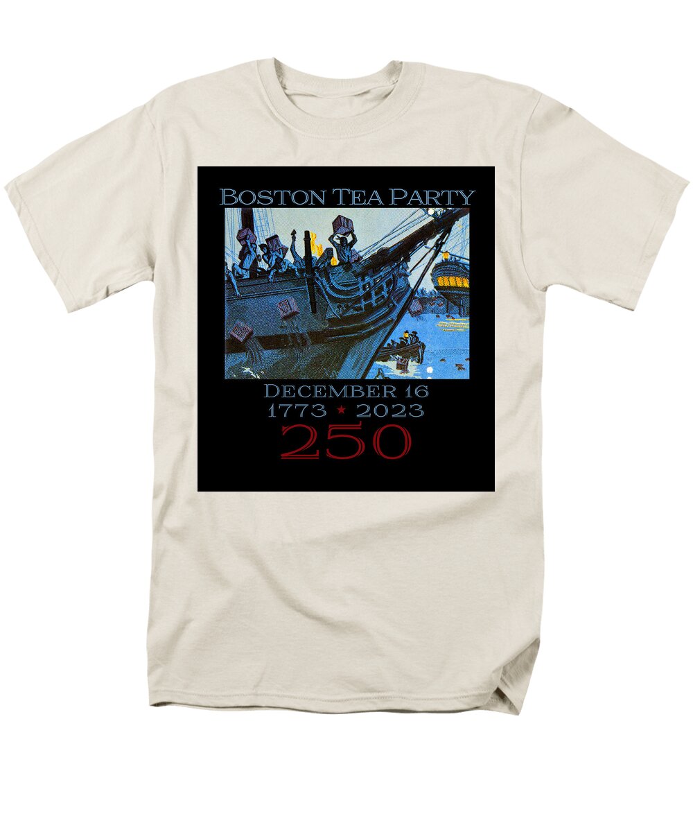 Boston Tea Party 250 1 - Men's T-Shirt  (Regular Fit)