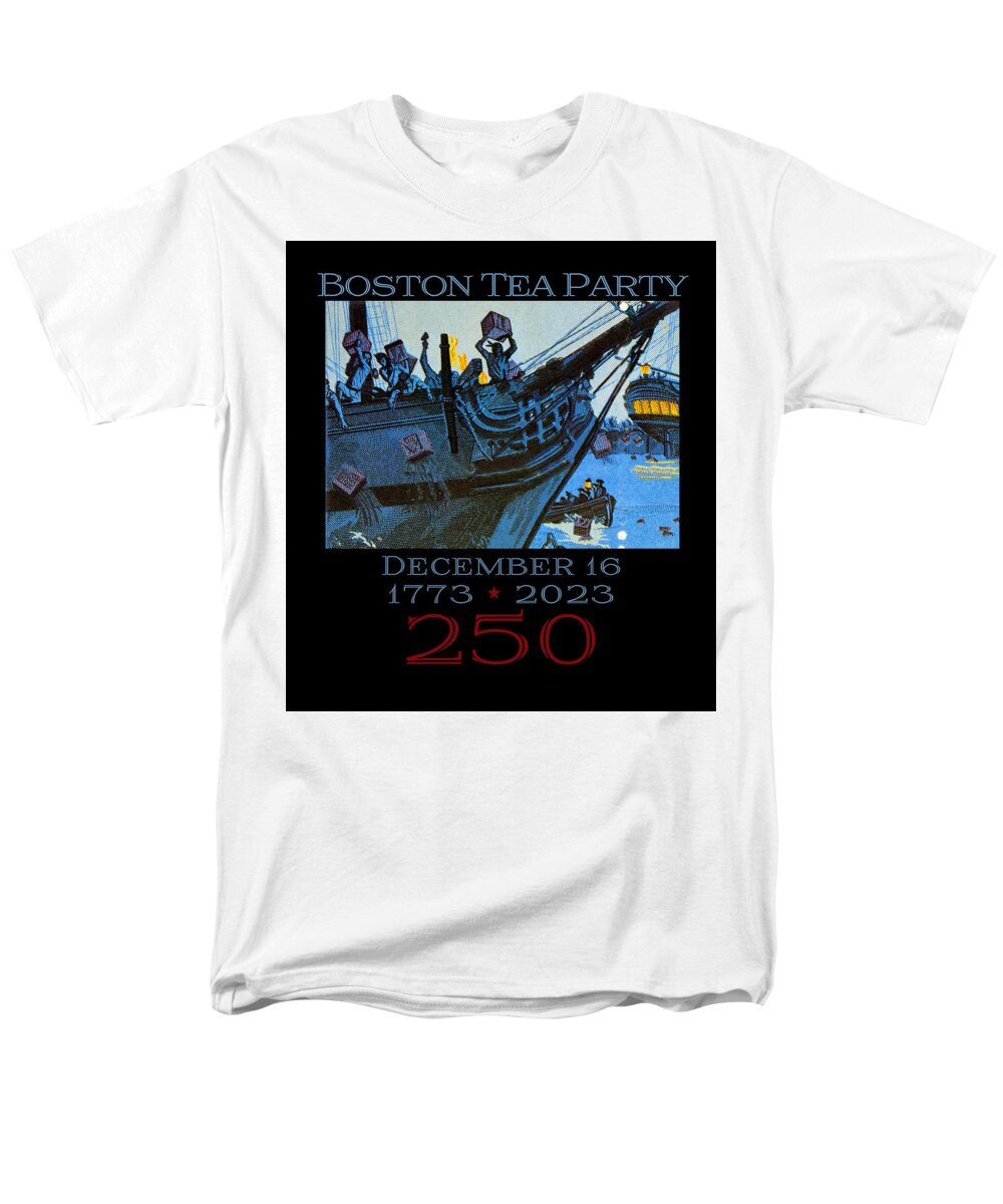 Boston Tea Party 250 1 - Men's T-Shirt  (Regular Fit)