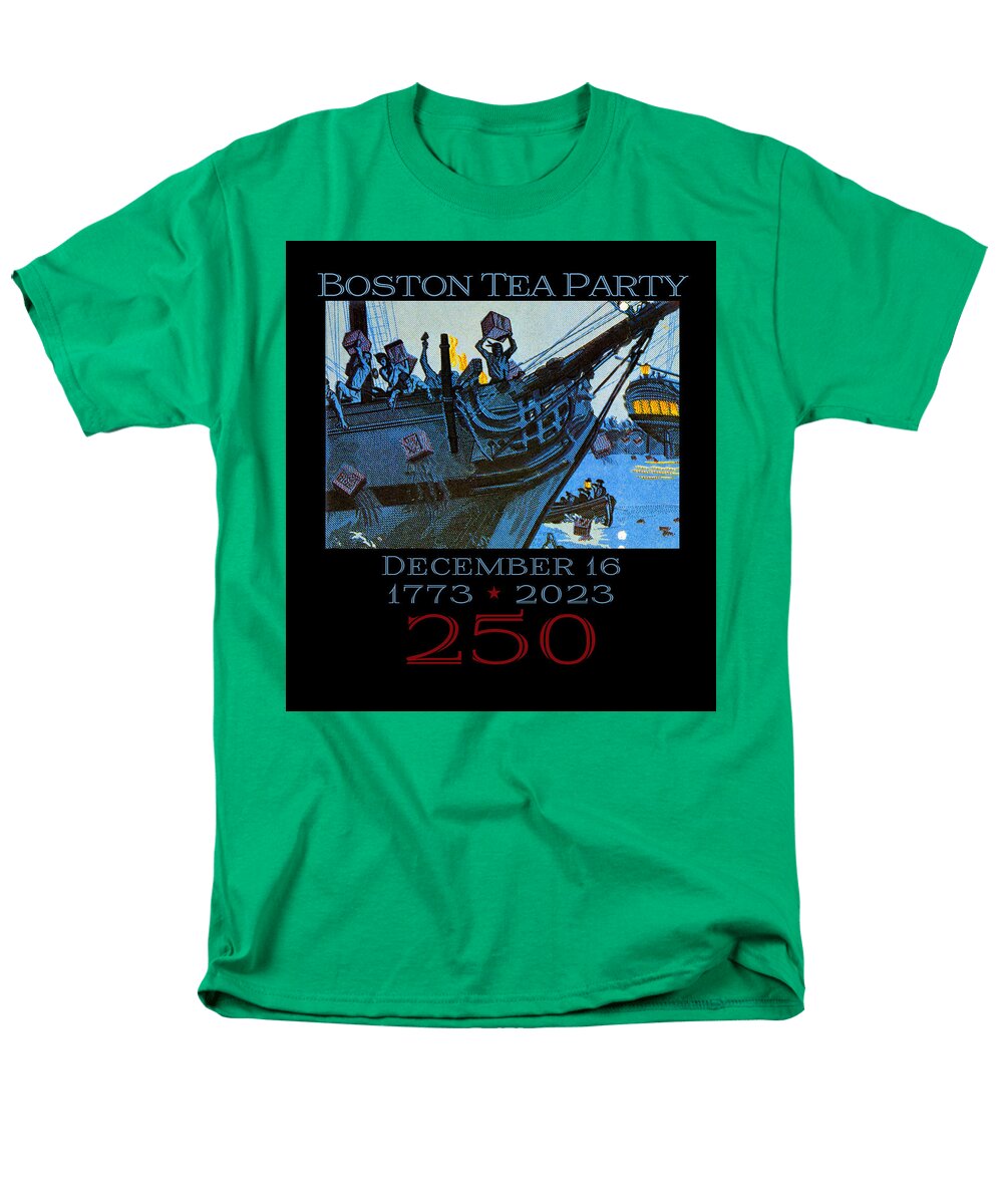 Boston Tea Party 250 1 - Men's T-Shirt  (Regular Fit)
