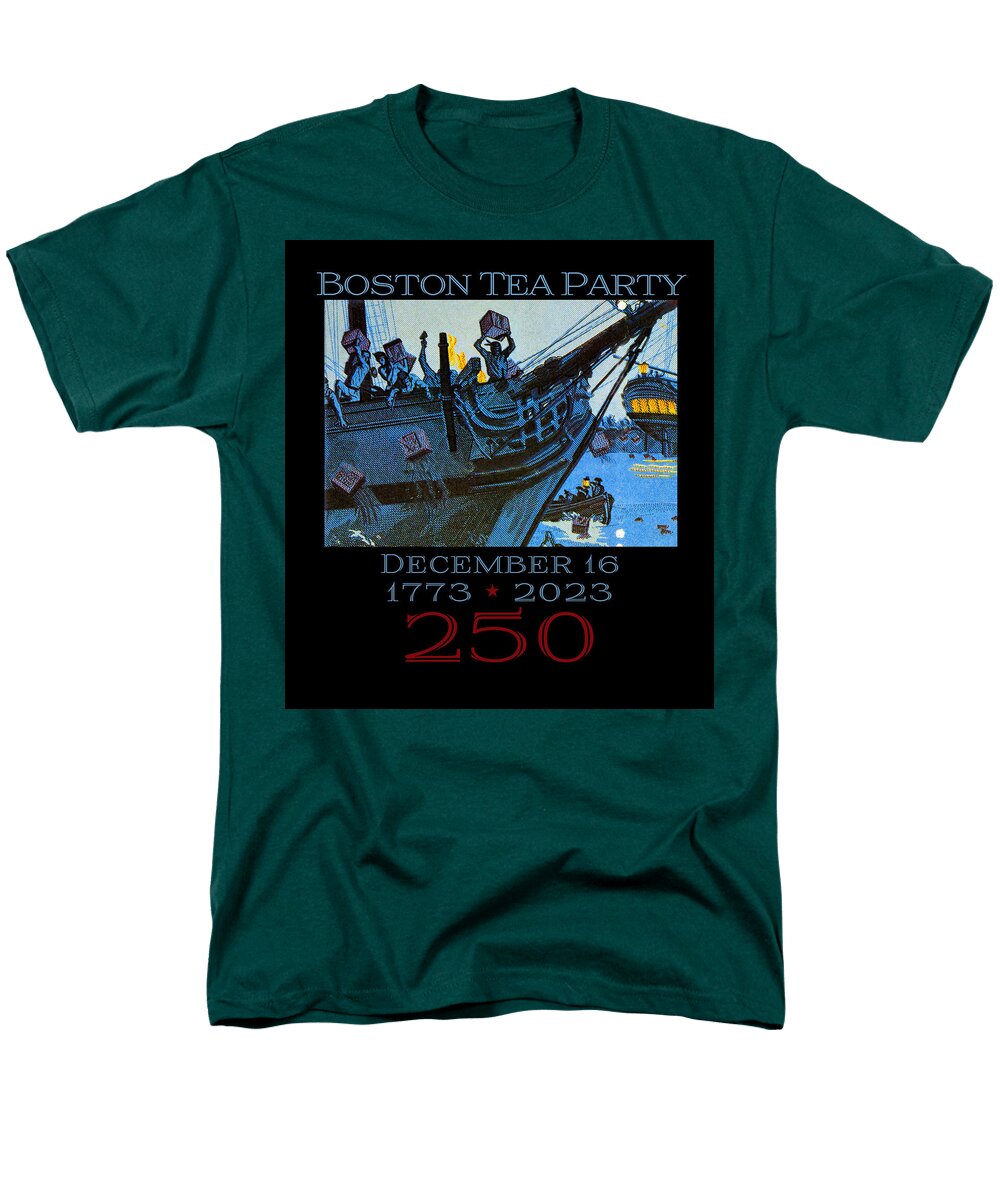 Boston Tea Party 250 1 - Men's T-Shirt  (Regular Fit)