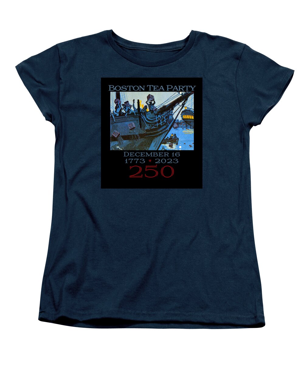 Boston Tea Party 250 1 - Women's T-Shirt (Standard Fit)