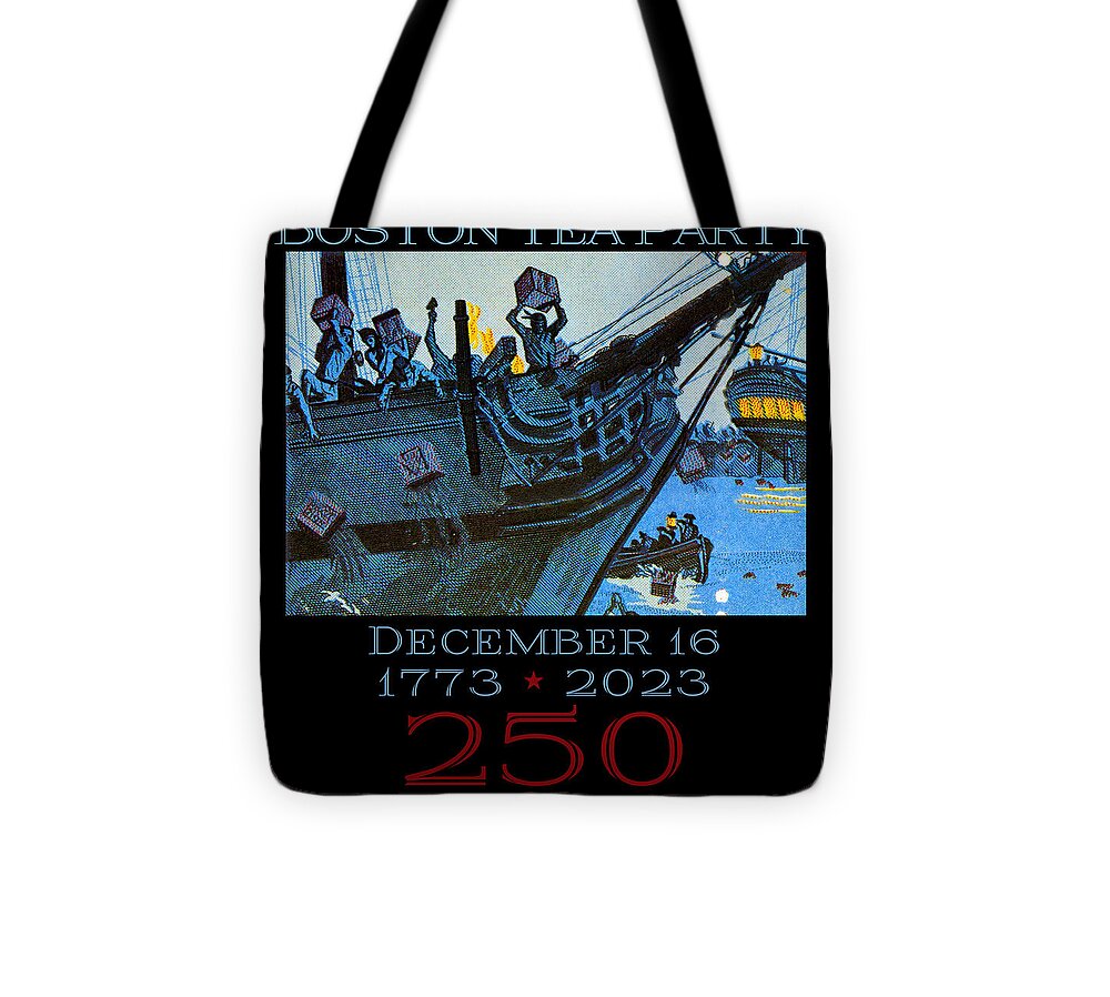 Boston Tea Party 250 1 - Tote Bag