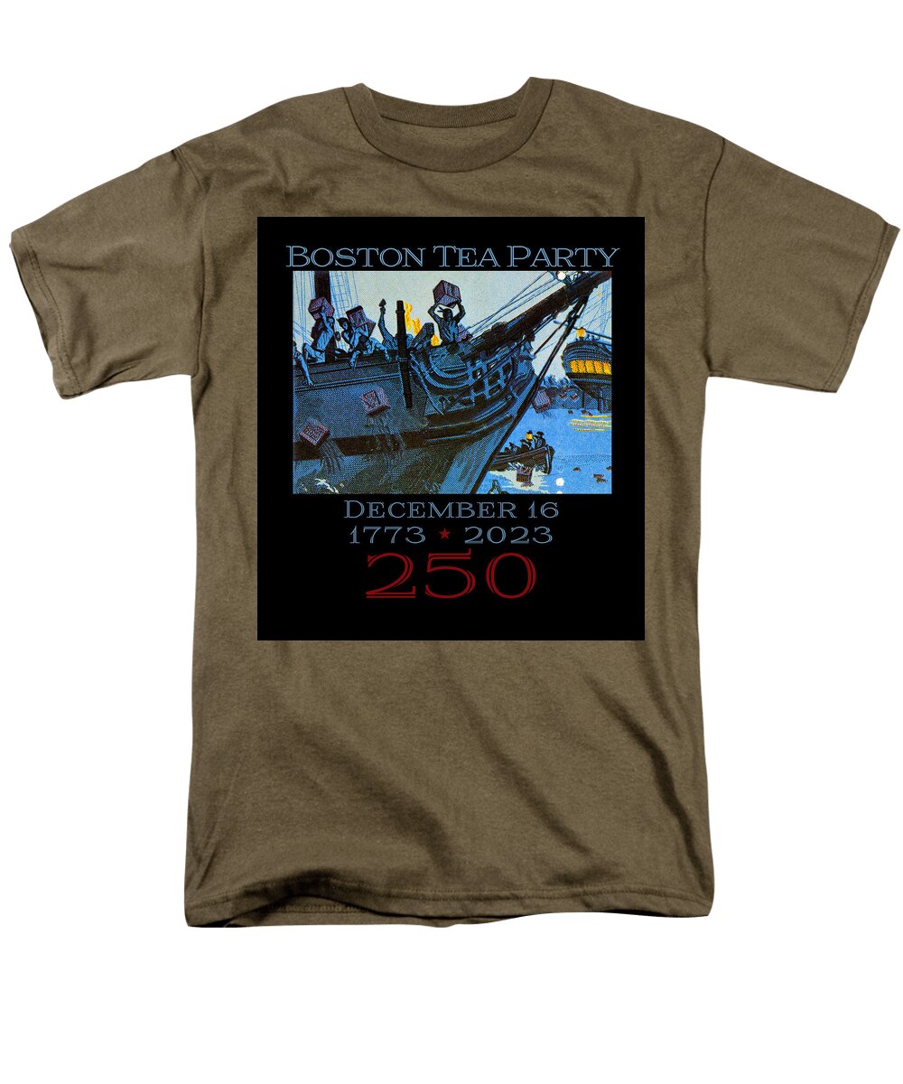 Boston Tea Party 250 1 - Men's T-Shirt  (Regular Fit)