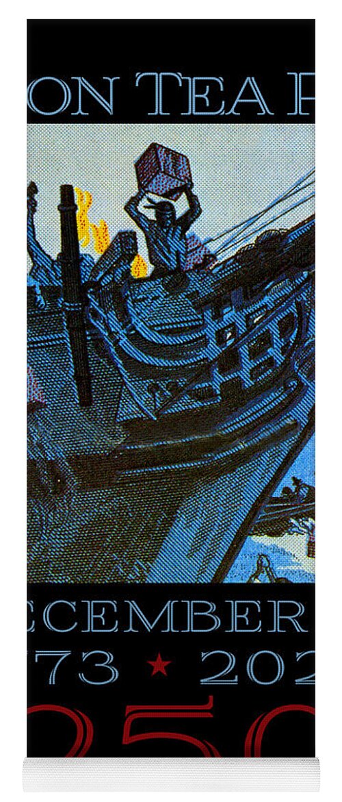 Boston Tea Party 250 1 - Yoga Mat