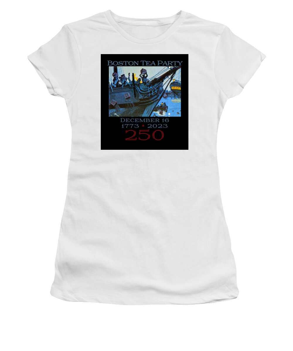 Boston Tea Party 250 1 - Women's T-Shirt