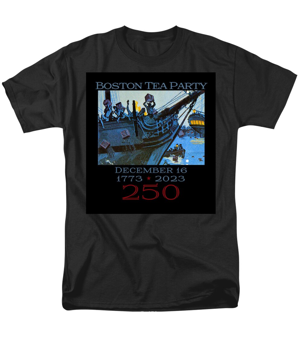 Boston Tea Party 250 1 - Men's T-Shirt  (Regular Fit)