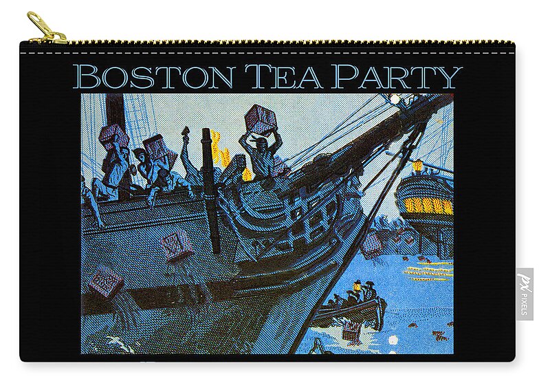 Boston Tea Party 250 1 - Zip Pouch