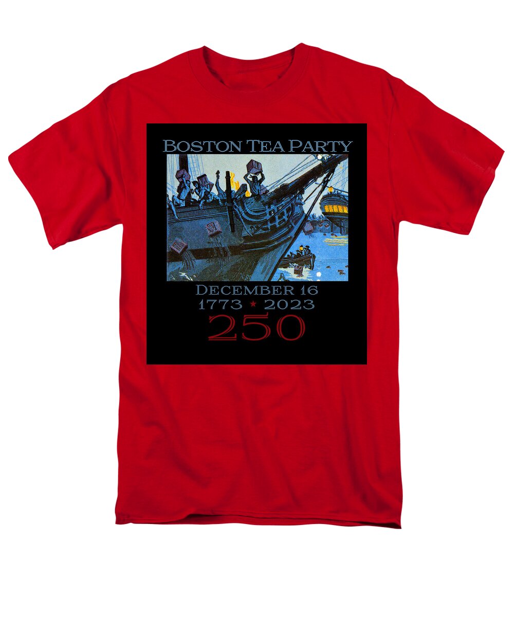 Boston Tea Party 250 1 - Men's T-Shirt  (Regular Fit)