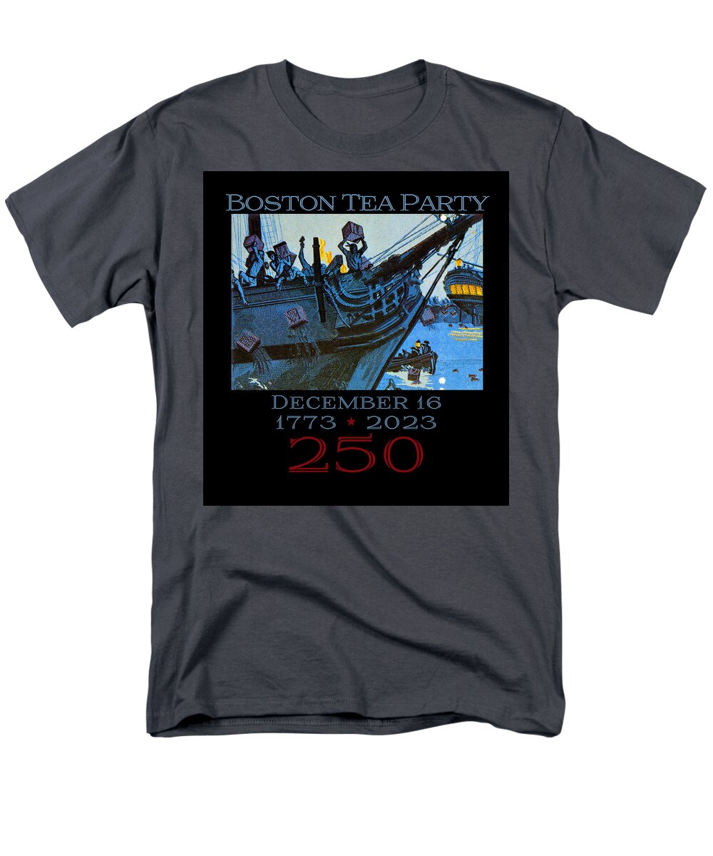 Boston Tea Party 250 1 - Men's T-Shirt  (Regular Fit)