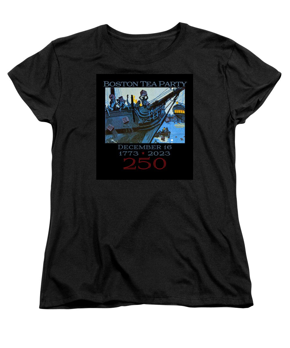 Boston Tea Party 250 1 - Women's T-Shirt (Standard Fit)