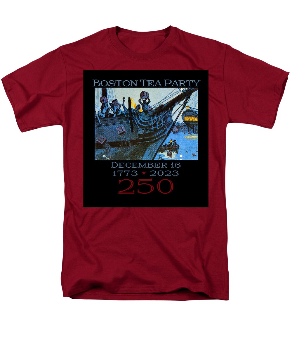 Boston Tea Party 250 1 - Men's T-Shirt  (Regular Fit)