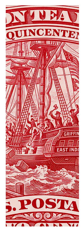 Boston Tea Party 2c 1 - Yoga Mat