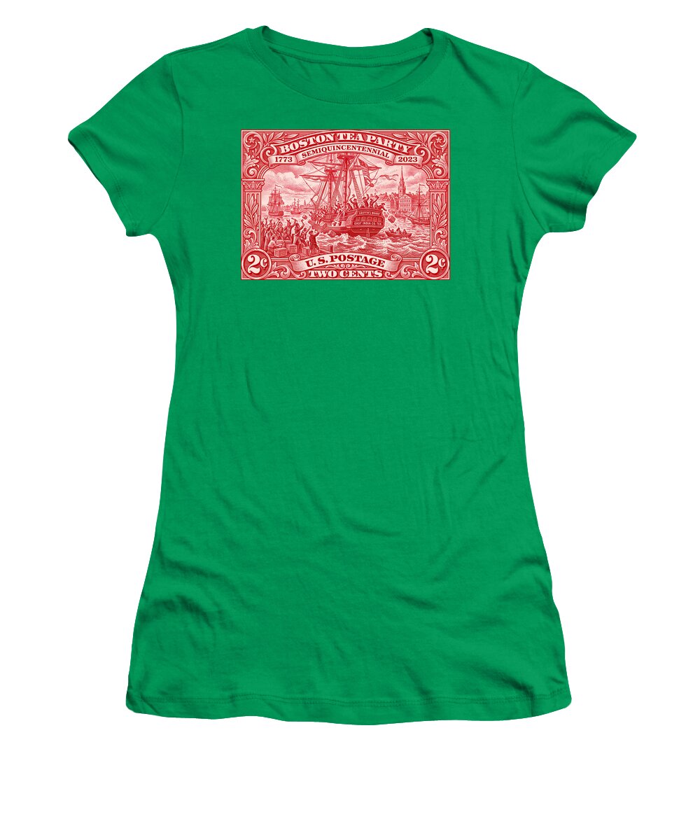 Boston Tea Party 2c 1 - Women's T-Shirt