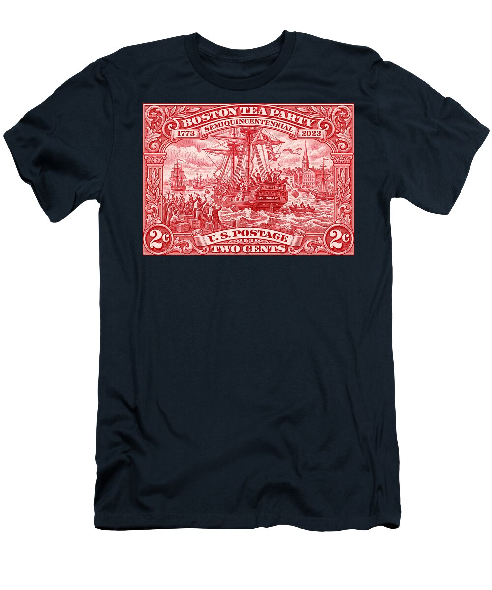 Boston Tea Party 2c 1 - T-Shirt