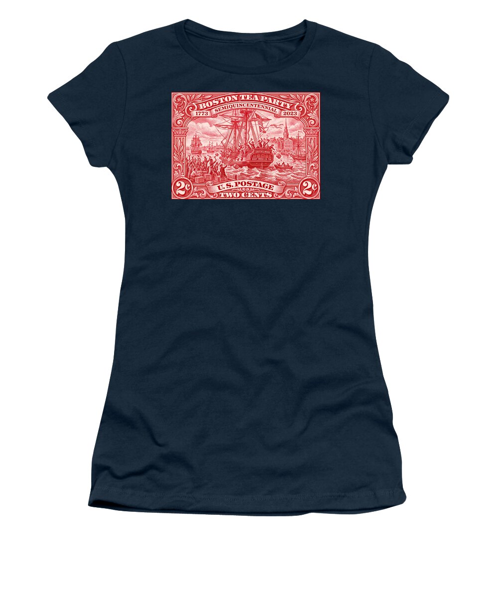 Boston Tea Party 2c 1 - Women's T-Shirt