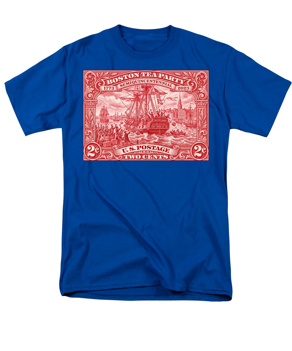 Boston Tea Party 2c 1 - Men's T-Shirt  (Regular Fit)