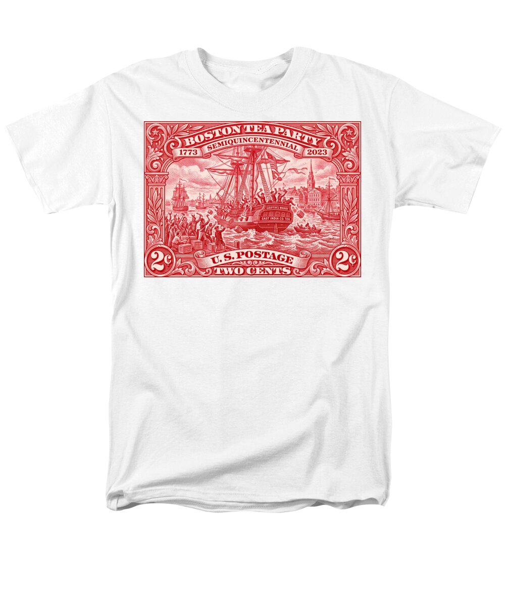 Boston Tea Party 2c 1 - Men's T-Shirt  (Regular Fit)