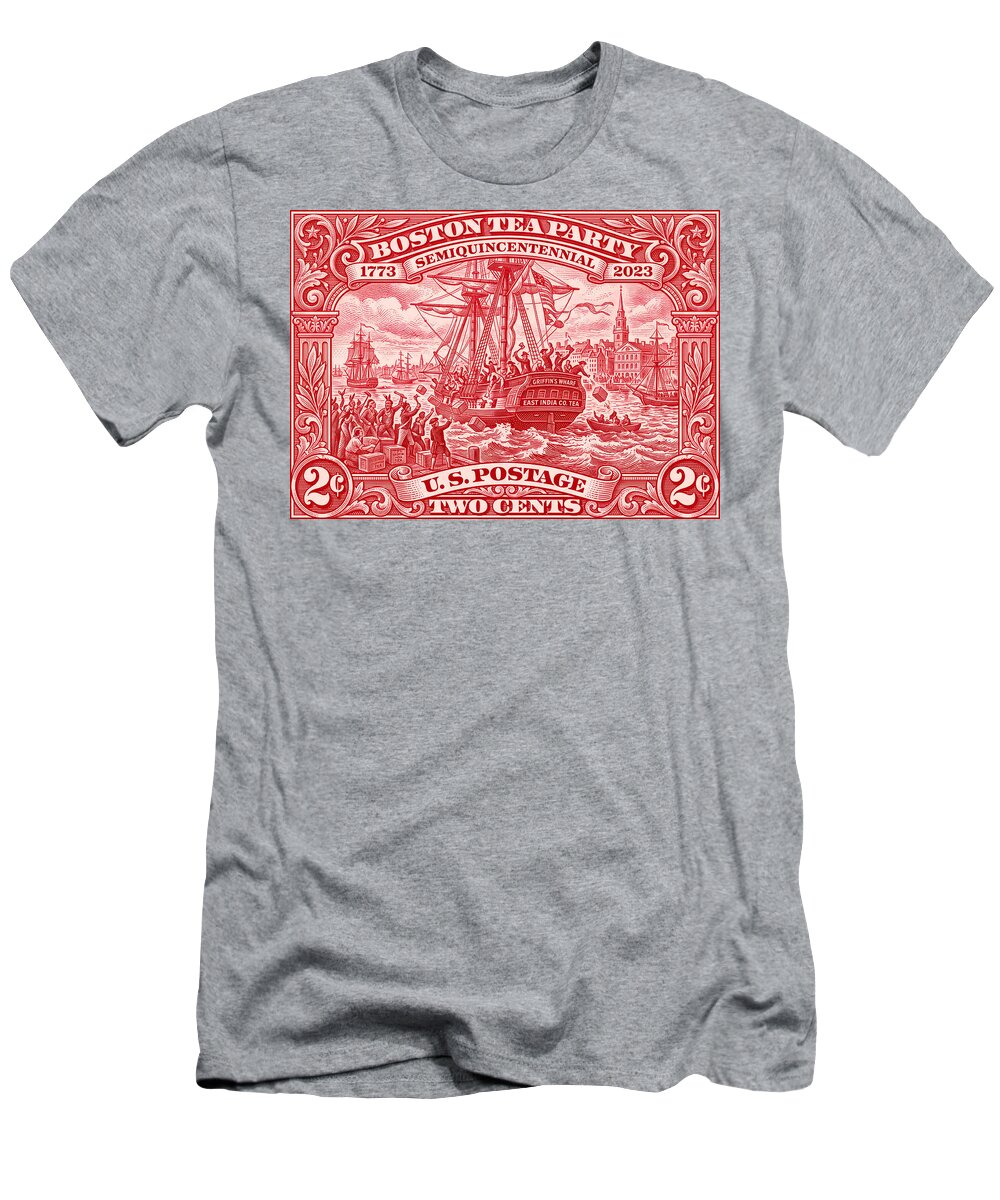 Boston Tea Party 2c 1 - T-Shirt