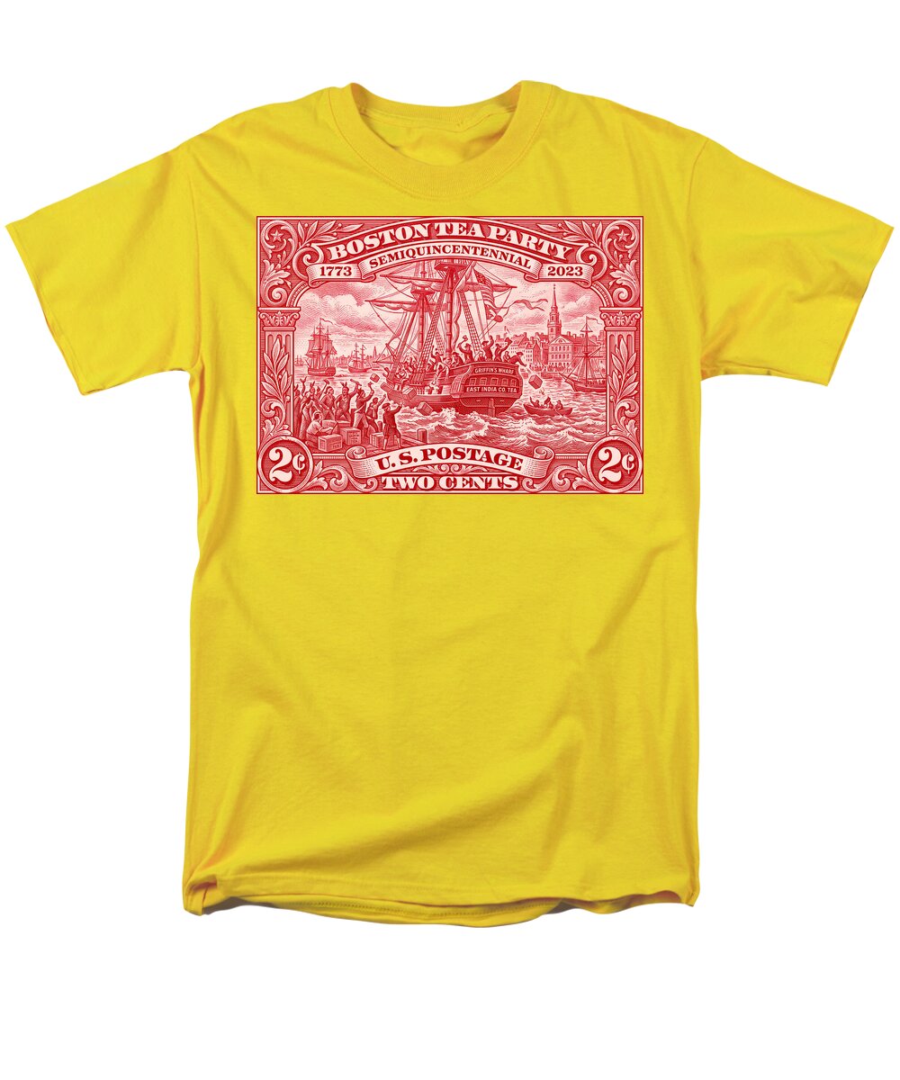 Boston Tea Party 2c 1 - Men's T-Shirt  (Regular Fit)