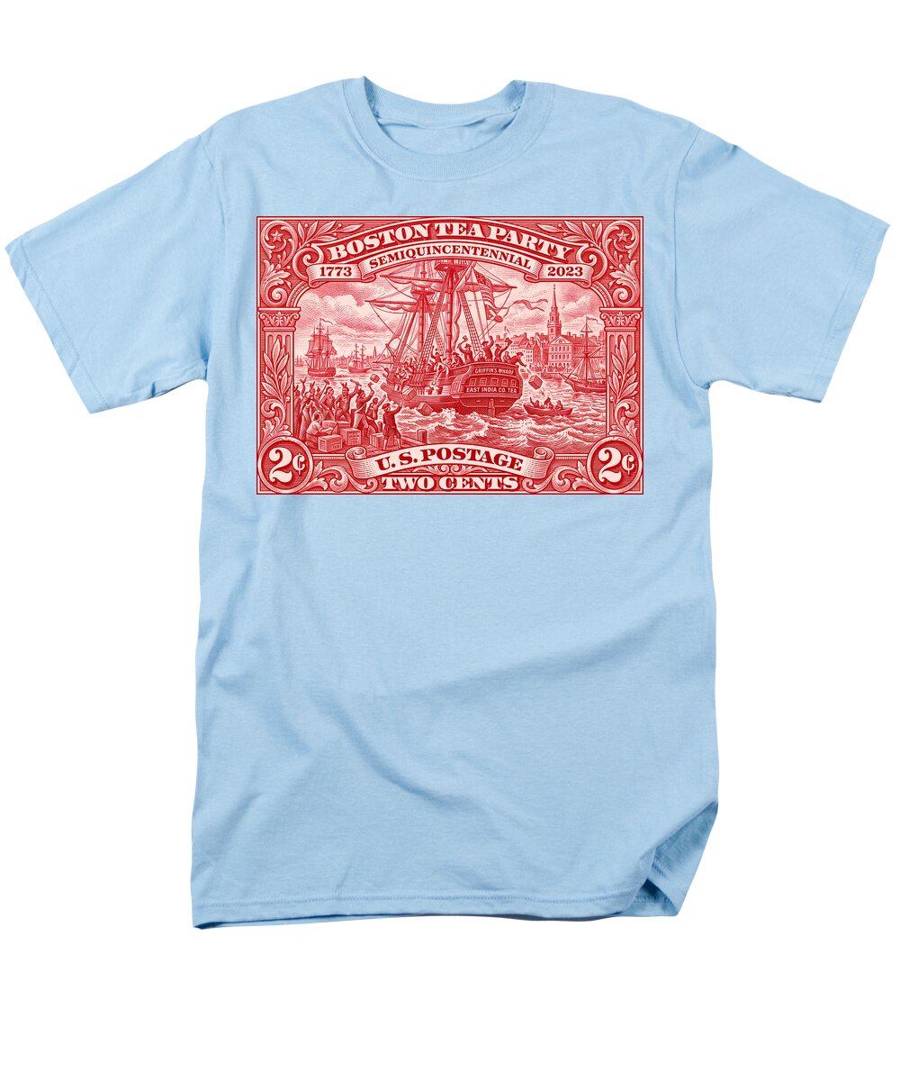 Boston Tea Party 2c 1 - Men's T-Shirt  (Regular Fit)