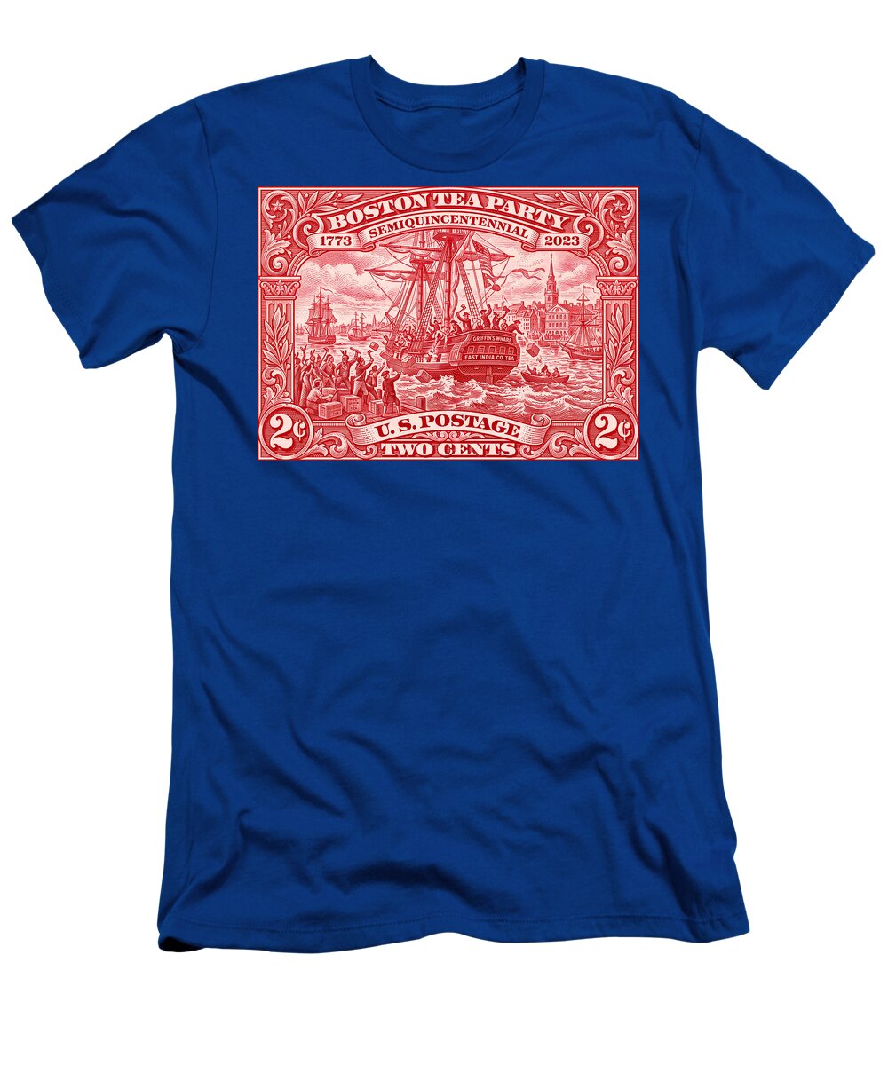 Boston Tea Party 2c 1 - T-Shirt