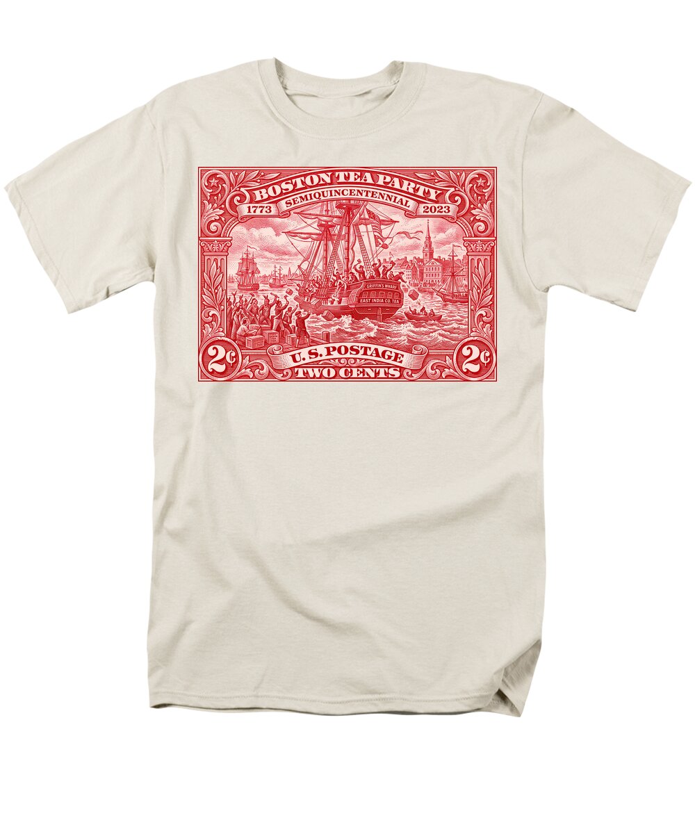 Boston Tea Party 2c 1 - Men's T-Shirt  (Regular Fit)
