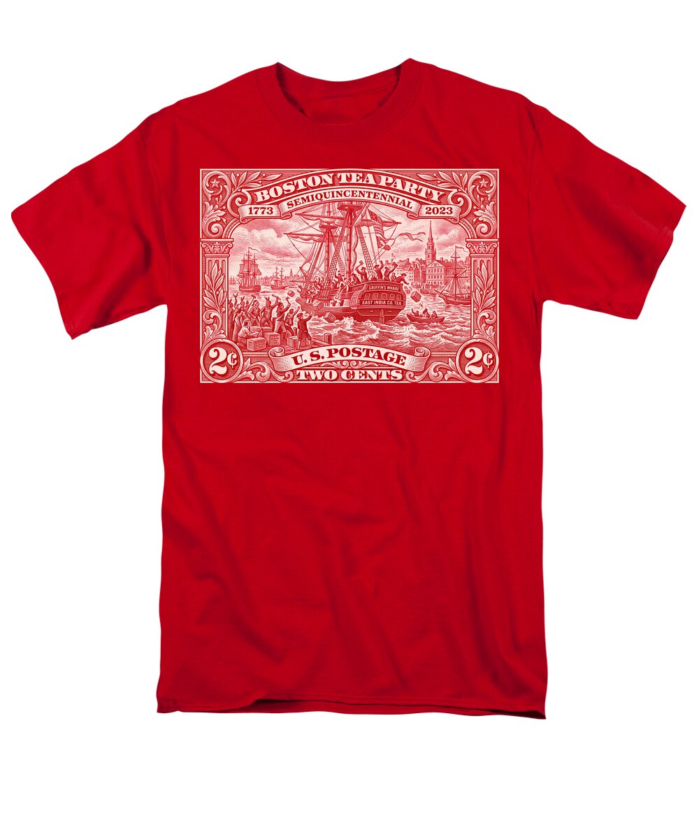 Boston Tea Party 2c 1 - Men's T-Shirt  (Regular Fit)