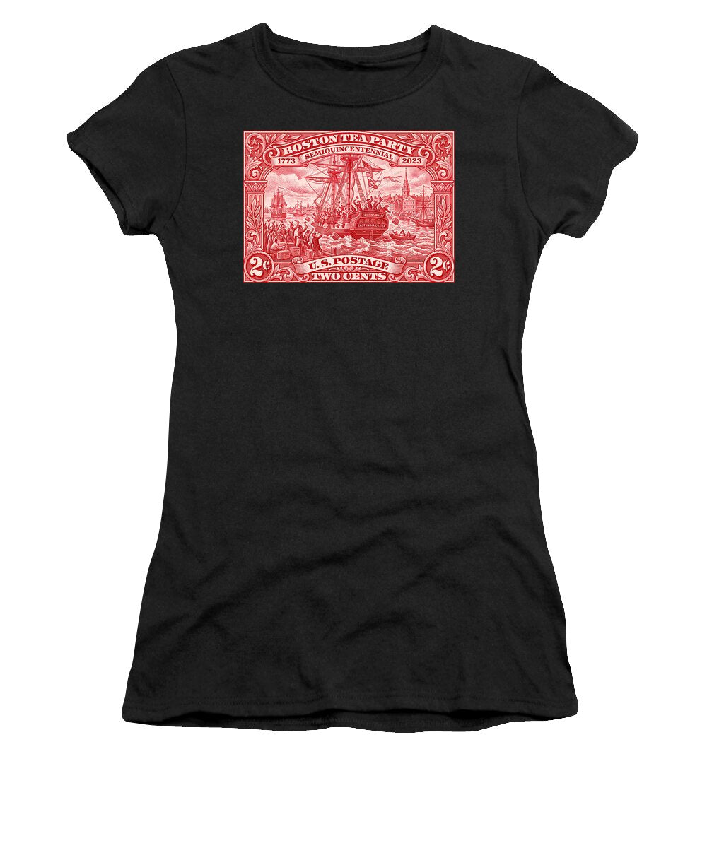 Boston Tea Party 2c 1 - Women's T-Shirt
