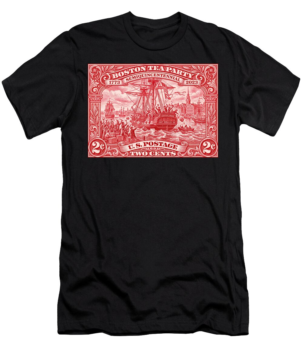 Boston Tea Party 2c 1 - T-Shirt