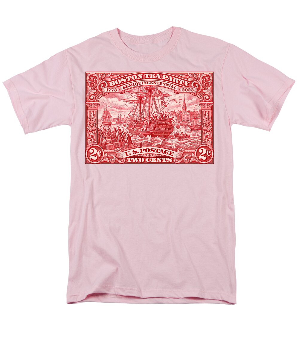 Boston Tea Party 2c 1 - Men's T-Shirt  (Regular Fit)