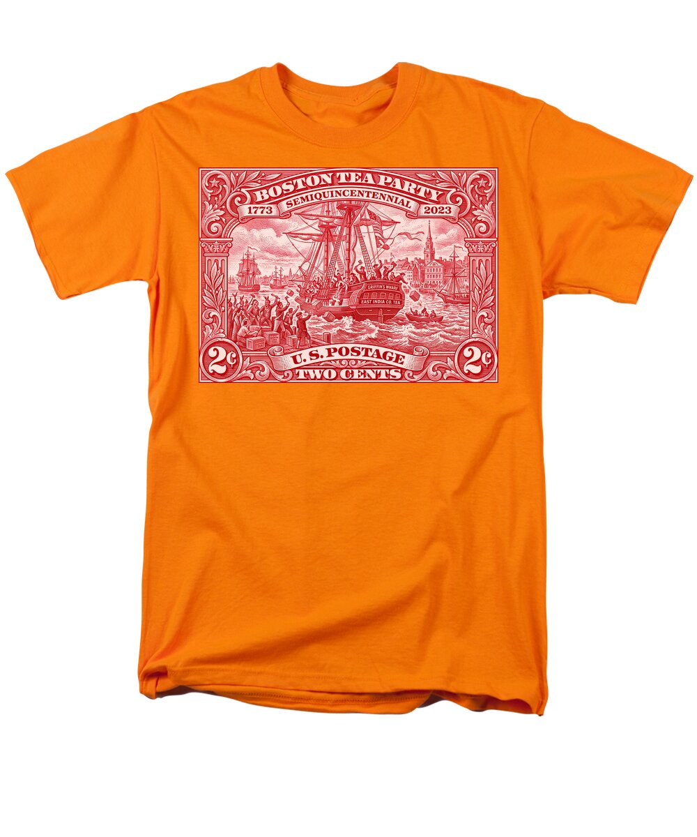 Boston Tea Party 2c 1 - Men's T-Shirt  (Regular Fit)
