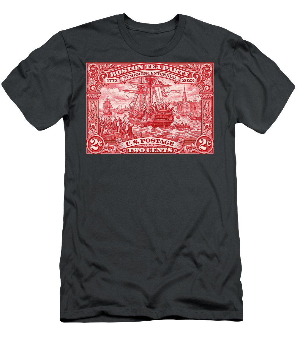 Boston Tea Party 2c 1 - T-Shirt