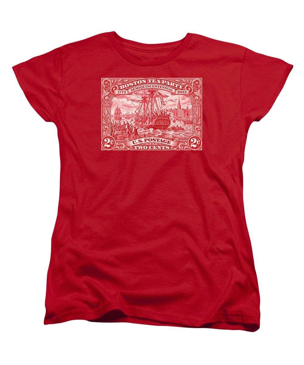 Boston Tea Party 2c 1 - Women's T-Shirt (Standard Fit)