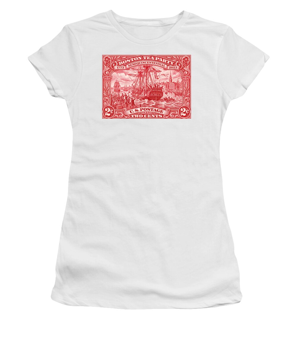 Boston Tea Party 2c 1 - Women's T-Shirt
