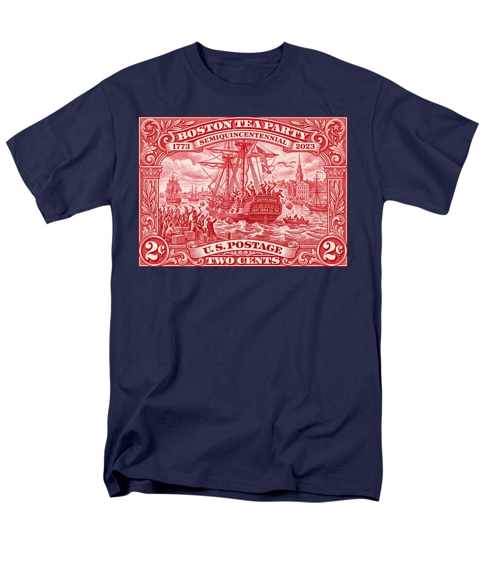 Boston Tea Party 2c 1 - Men's T-Shirt  (Regular Fit)