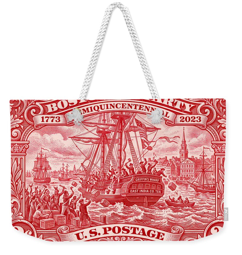 Boston Tea Party 2c 1 - Weekender Tote Bag