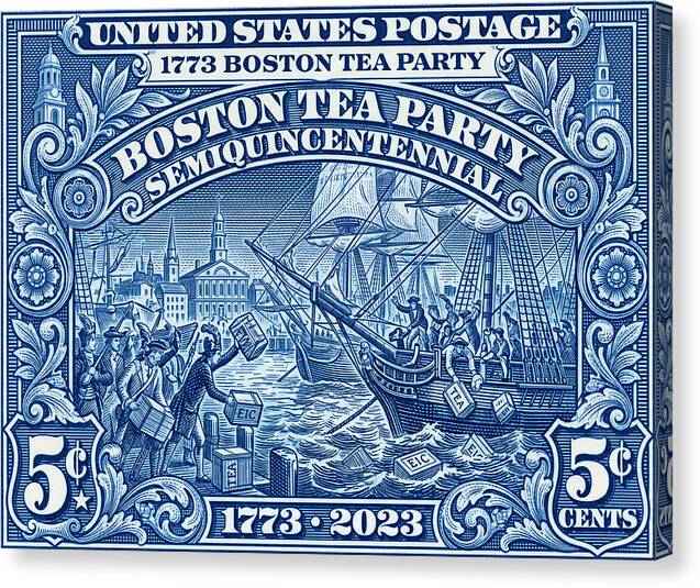 Boston Tea Party 5c 1 - Canvas Print