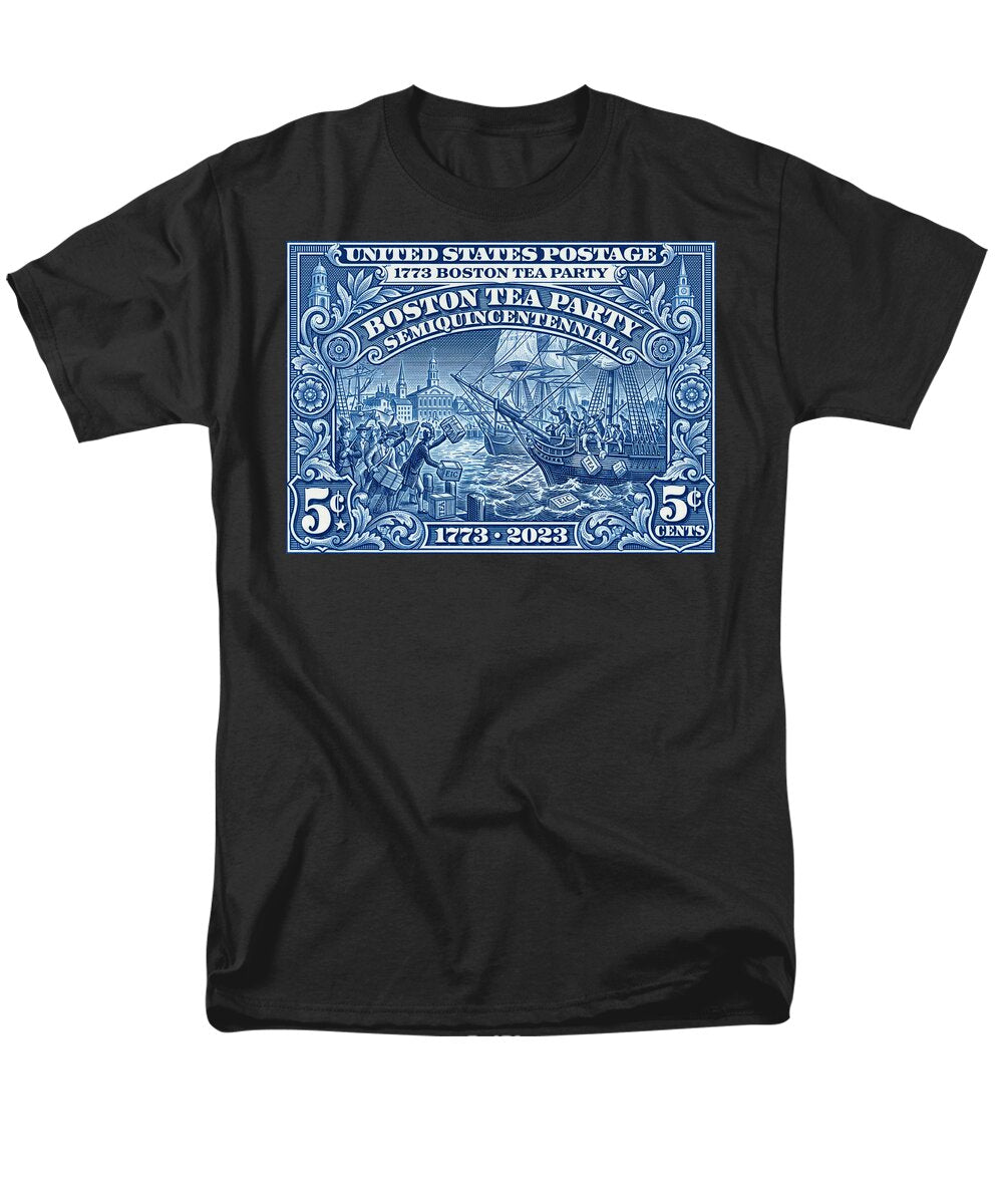 Boston Tea Party 5c 1 - Men's T-Shirt  (Regular Fit)