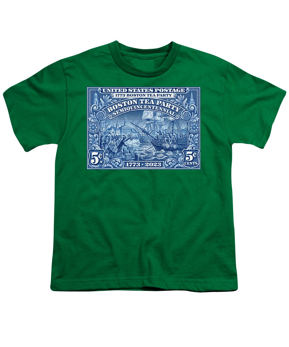 Boston Tea Party 5c 1 - Youth T-Shirt