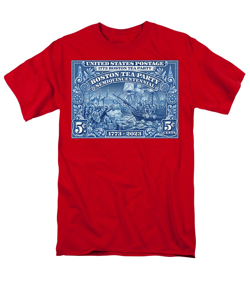 Boston Tea Party 5c 1 - Men's T-Shirt  (Regular Fit)