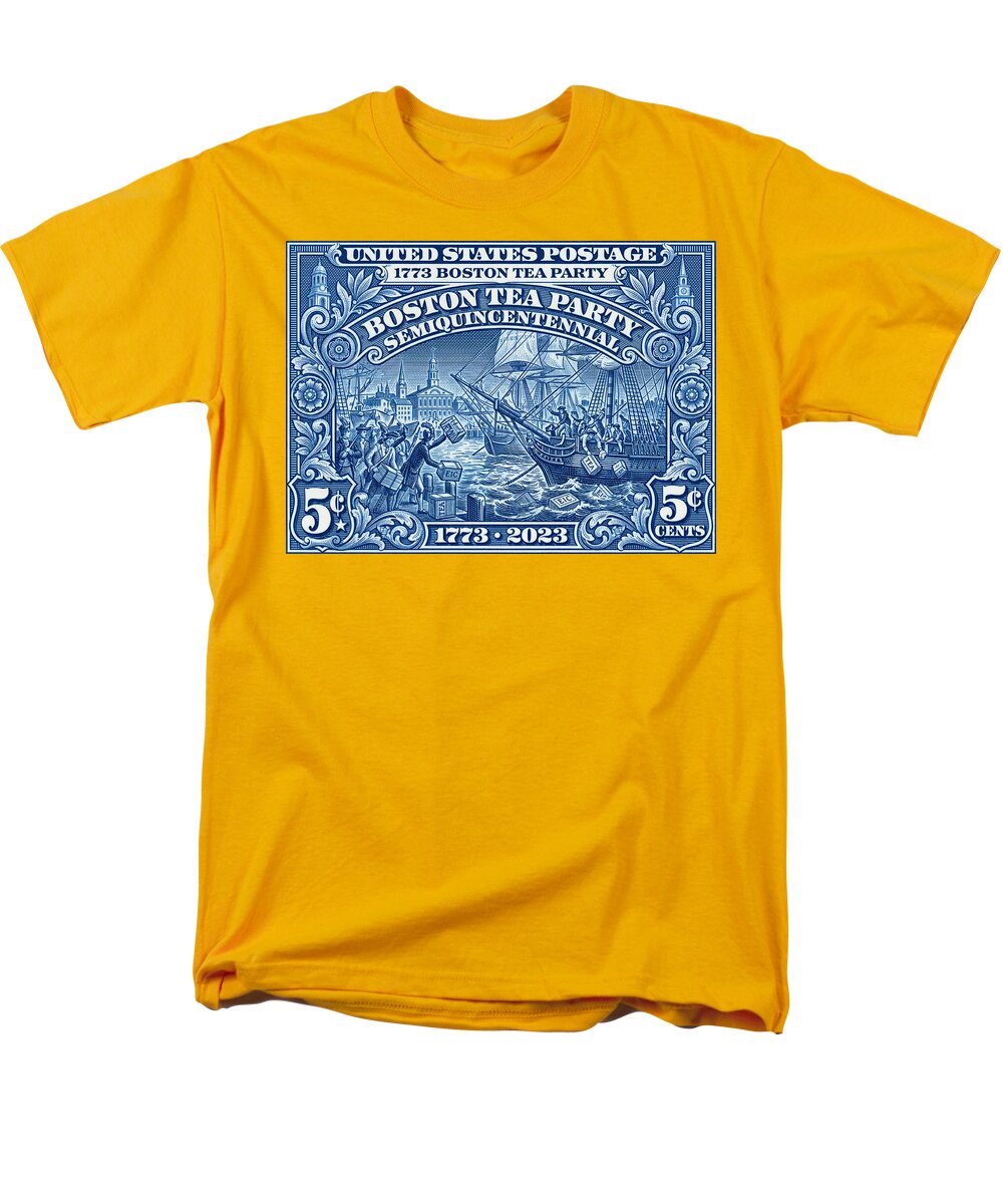 Boston Tea Party 5c 1 - Men's T-Shirt  (Regular Fit)