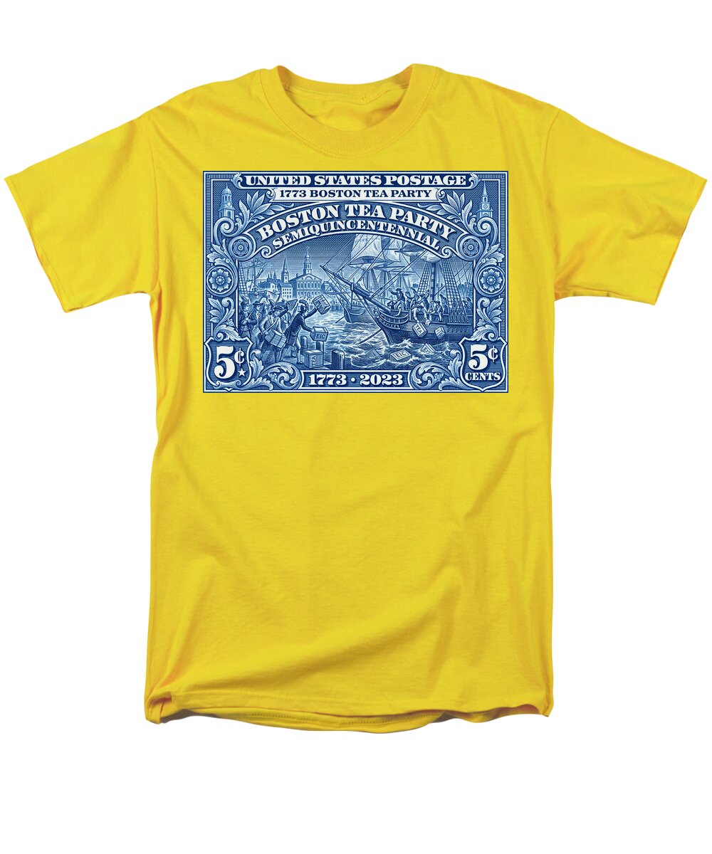 Boston Tea Party 5c 1 - Men's T-Shirt  (Regular Fit)