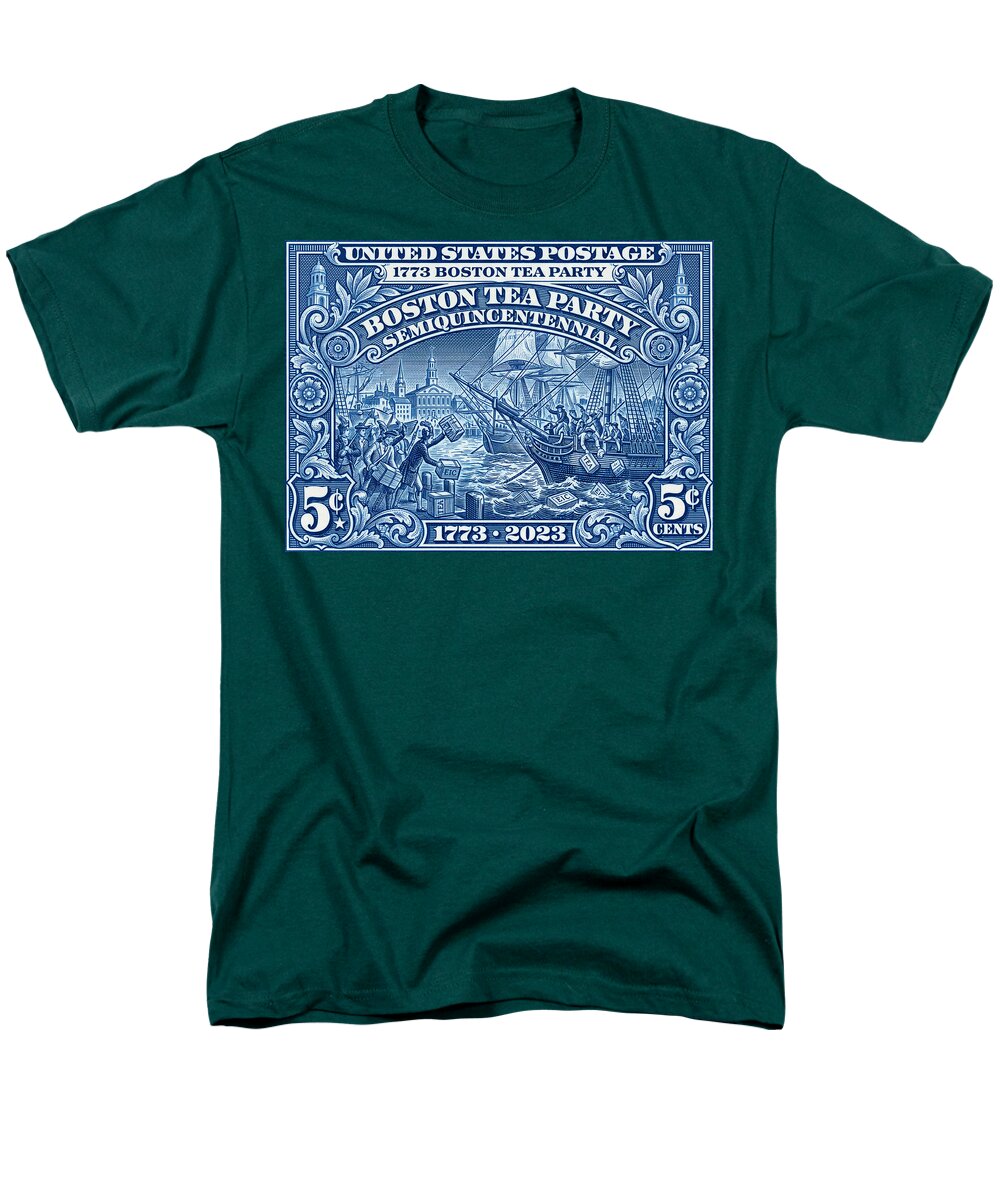 Boston Tea Party 5c 1 - Men's T-Shirt  (Regular Fit)