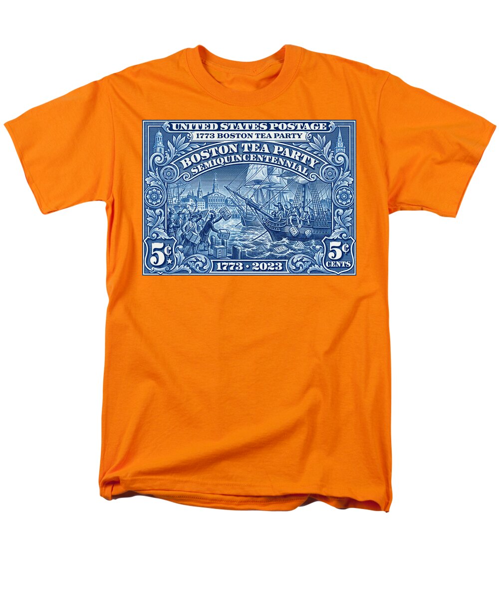 Boston Tea Party 5c 1 - Men's T-Shirt  (Regular Fit)