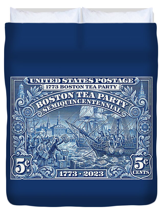 Boston Tea Party 5c 1 - Duvet Cover